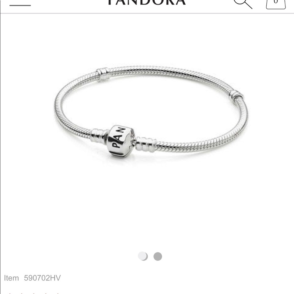 Pandora bracelet plus bead